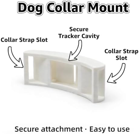 Secure Mount Holder Compatible with Fi Dog Collar Tracker - Reliable Accessory for Pet Location Monitoring - Durable Lightweight Outdoor Fit & Easy Installation