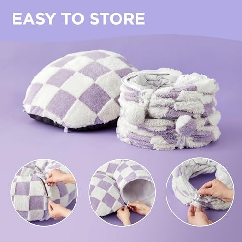Lesure Donut Cute Jacquard Cat Tunnel Bed Kitten Toys for Puppy Bunny