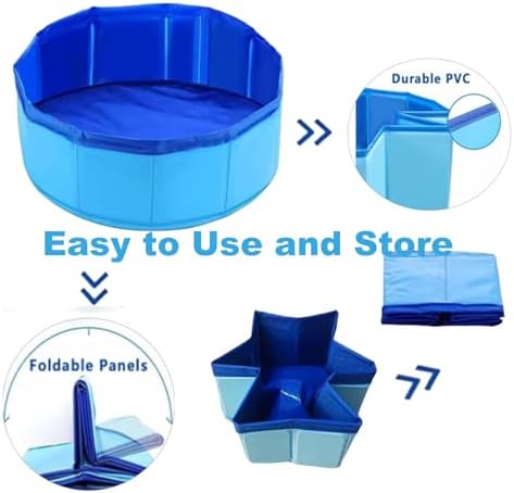 Cat Pool Toy with Fish, Portable Pet Pool Toy, Pet Water Toys for Indoor, Self Play Pet Toys, Funny Interactive Cat Toys