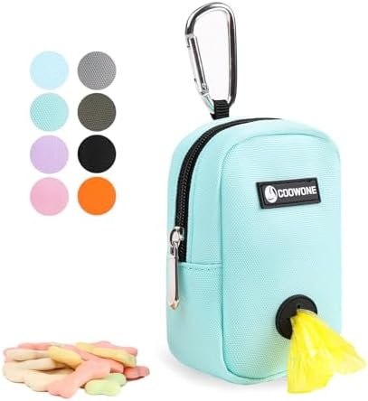 Dog Treat Pouch Dog Poop Bag Holder For Leashes, Pets Snack Container With Inner Mesh Bag, Puppy Supplies Perfect For Training And Walking - Hands Free Dog Waste Bag Dispenser -Dog Travel Accessories