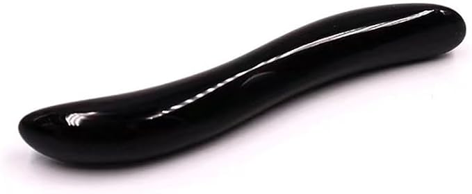 Massage Stones Guasha Roller Obsidian Gemstone Meditation Healing Stick Stone Gua Sha Board for Facial Spa Massage