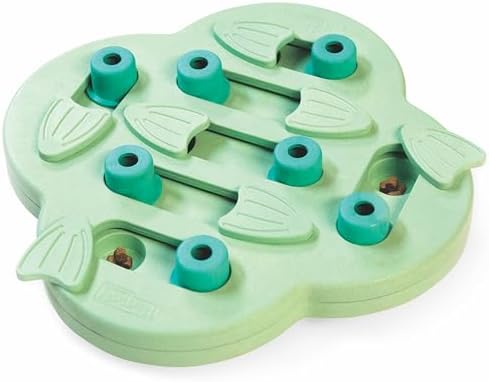 Outward Hound Nina Ottosson Puppy Hide N' Slide Dog Toy Treat Puzzle, 11.6"