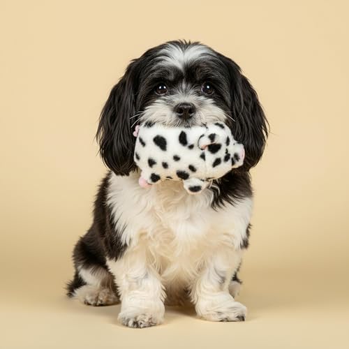 Playology Pig Plush Dog Toys for Dogs - Medium, Bacon Scented, Value 2-Pack