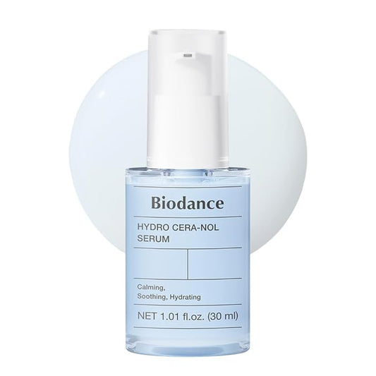BIODANCE Hydro Cera-nol Serum, Ceramide, D-Panthenol, Hyaluronic Acid for Hydrating, Soothing for Sensitive Skin, Korean Skin Care, Valentines Day Gifts for Her | 1.01 fl.oz x 1 ea