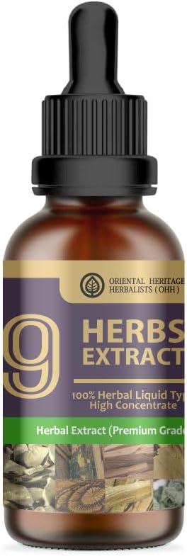 OHH Premium 9 Herbs Extract, Enkleia thorelii (Lecomte) Nevling High Concentrate Body Intimate Massage Serum 50 ml
