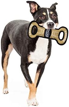 Pets First NBA SAN Antonio Spurs Field Toy. - Tough Nylon Pet Toy with Double Trim Stitching & Inner Squeaker, One Size, SPU-3030