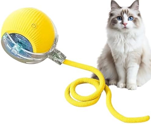 Interactive Rolling Dog Ball, Chewie Viral Rolling Ball, Chewie Ball for Dogs, Interactive Dog Smart Ball Toy, Smart Automatic Rolling Pet Ball for Dog Cat