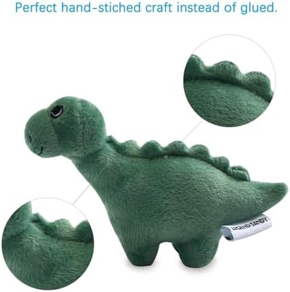 LEGEND SANDY Squeaky Plush Dog Toy Pack for Puppy, Small Puppy Chew Toys