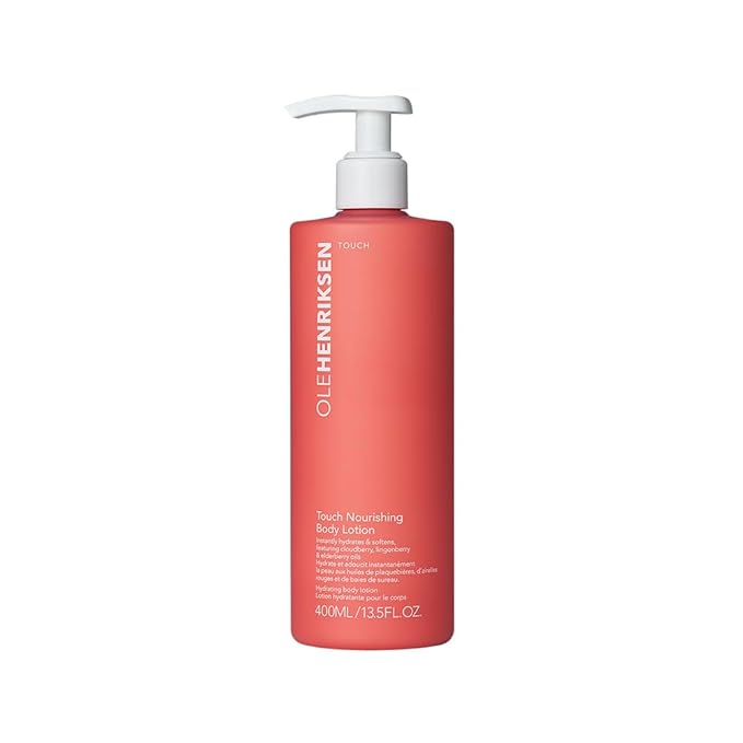 Ole Henriksen Touch Nourishing Body Lotion, Cloudberry & Lingonberry, Hydrating, 400ml/13.5 fl oz