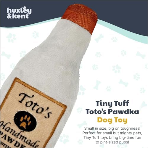 Huxley & Kent Tiny Tuff Plush Dog Toy, Toto's Pawdka