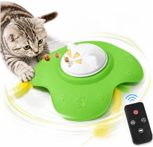 Hide and Seek Cat Toy, Automatic Treat Reward Interactive Cat Toy