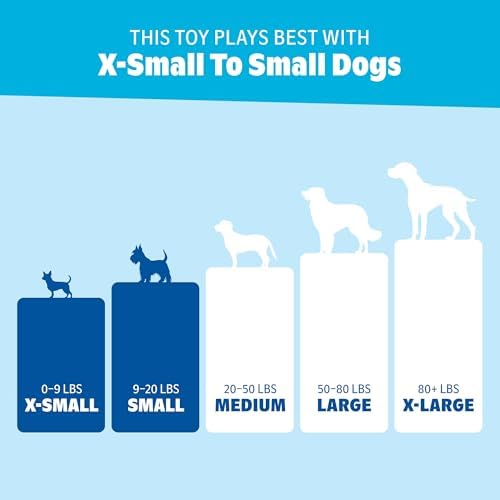 BarkBox Thrill Squeaker Snacks Dog Toy - Toy for Extra Small to Small Dogs