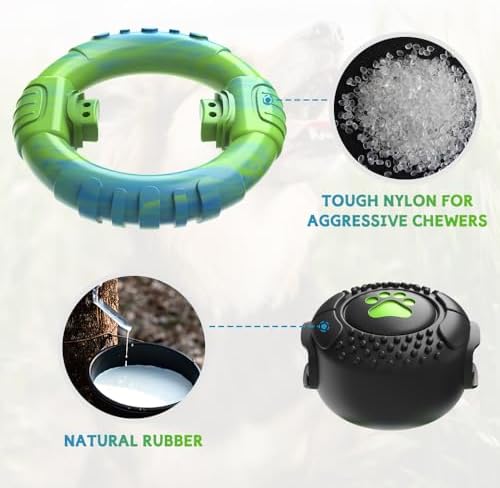 Dog Toys for Aggressive Chewers Large Medium Breed Indestructible Toy