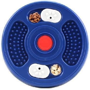Dog Slow Feeder Interactive Puzzle Toys with Removable Knob