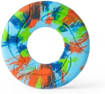 Chuckit! EcoFetch Flyer Rubber Dog Toy, Medium (8 Inch Diameter) Pack of 1, for Breeds 20-60 lbs