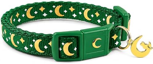 Breakaway Cat Collar with Bell for Kittens & Cats