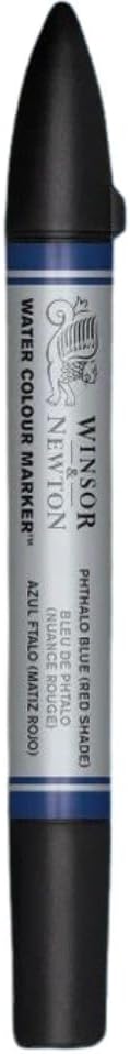Winsor & Newton ProMarker Watercolor Marker, Phthalo Blue (Red Shade)