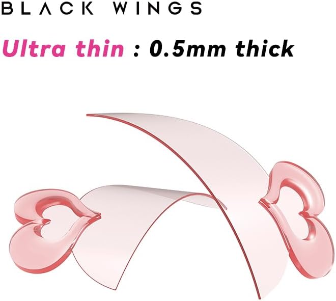 Korean Eyelash Perming Curler Lift Pads Eyelash Perm Pads Rods for LashLift Silicone for Eyelashes Makeup Beauty Tool Permanent (Love)