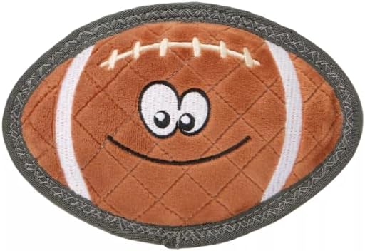 Joyhound Rip Roarin' Tough Football Dog Toy - Super Squeaker - Aggressive Chewers