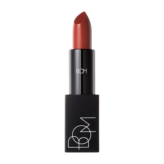 bom My Lipstick 809 Chilli Red, Long Lasting Strong Red Matte Lipstick Velvet Texture