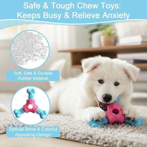 Puppy Chew Toys for Teething, Dog Chew Toys for Small Medium Dogs
