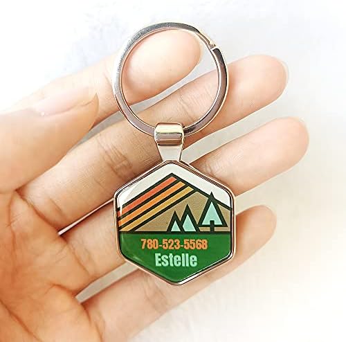 Smart Pet ID Tags - Personalized Dog Tags with QR Code for Instant Location Alerts