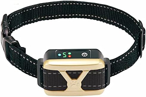 Bark Collar for Small Medium Large Dogs 8-120 Lbs, Rechargeable Shock Anti Bark Collar with Beep Vibration, Smart Triggering Technology, Multiple Sensitivity Levels and Training Modes