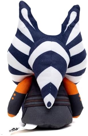 Star Wars Squeaky Plush Dog Toy for Large, Medium & Small Dogs, Ahsoka Tano, 3" x 6"