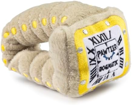 Haute Diggity Dog Pawtier Watch Plush Dog Toy, Luxury Parody Chew Toys