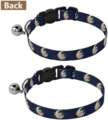 Cute Koala Bears Small Dog Collar 2 Pack Comfortable Cat Collar Adjustable Length 10.6" to 17.1"