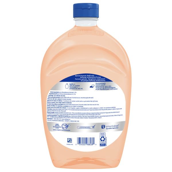 Softsoap Antibacterial Refill 50oz Crisp Clean Scent,(Pack of 2)