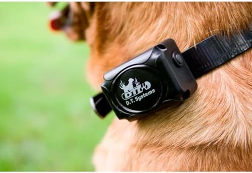 DT SYSTEMS H2O1820 Plus E-Collar, Waterproof Rechargeable Expandable Remote Dog Trainer, 16 Stimulation Levels, Vibration Assist, Black