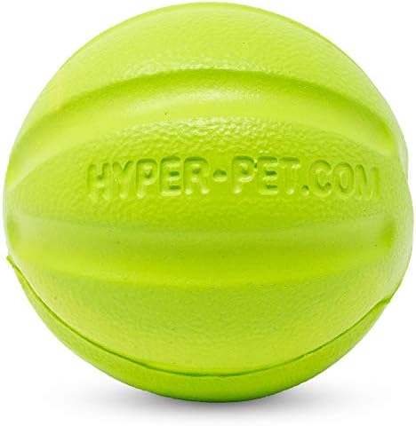 Hyper Pet Fetching Dog Toys - Throwing Ball Dog Toy Made with EVA Foam - Lightweight & Floats on Water,Green