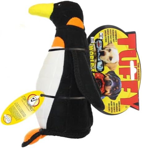 TUFFY® 2 Pack Penguin Toucan Ultra Durable Plush Dog Toys