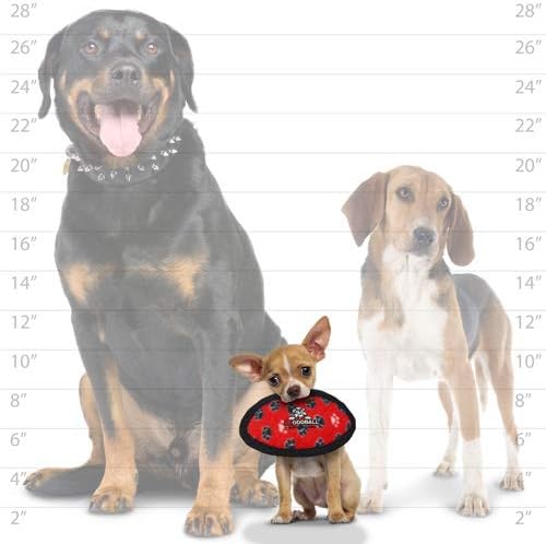 TUFFY® : 2 Pack Odd Ball Dog Toy: Ultra Durable Plush Toy with Multiple Layers & Reinforced Seams, Washable and Floats, Original Construction