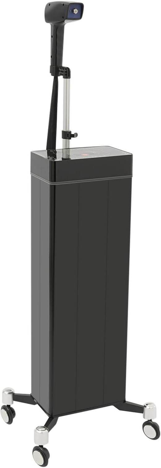 Nano Hair Steamer, Multifunctional Professional Nanoscale Spray for Hair Care Hair Repair, 1300W Nano Mist Hair Steamer for Deep Conditioning with Bottom Wheels and Smart Touch Control