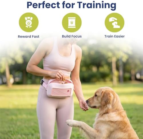 Adjustable Silicone Multi-Function Dog & Cat Treat Pouch by PawsPik