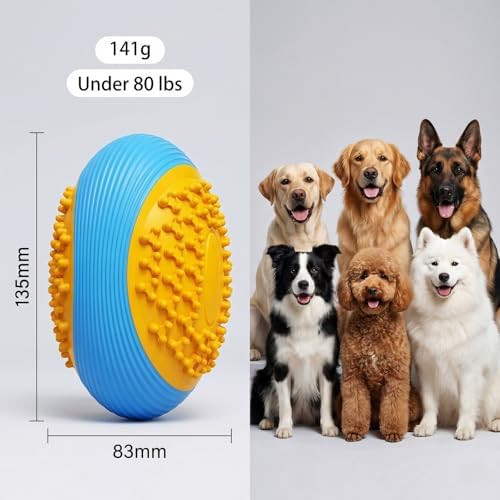 Football-Shaped Design Squeaky chew Ball for Dogs