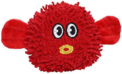 MIGHTY Tuffy Microfiber Medium Ball Blowfish Dog Toy