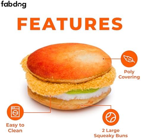fabdog Pupeyes Chicken Toy Toy