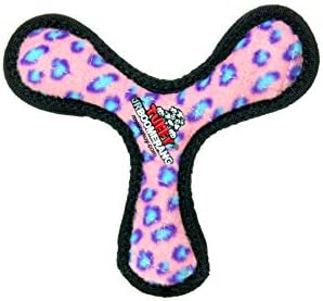 TUFFY® : (2 Pack Boomerang Dog Toy: Ultra Durable Plush Toy with Multiple Layers & Reinforced Seams, Washable and Floats, Original Construction