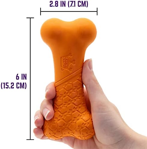 Chew King by Mammoth Bacon Flavor Rubber Bone