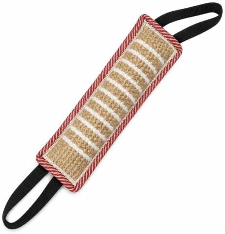 DGSL Dog Tug Toy Dog Bite Jute Pillow Pull Toy for Small and Medium Dogs
