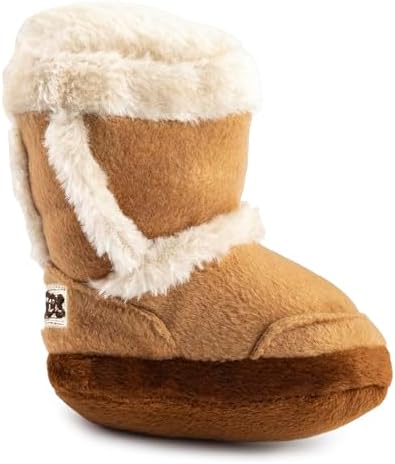 Haute Diggity Dog Pugg Boot Plush Dog Toy, Designer Parody Stuffed Chew Toy