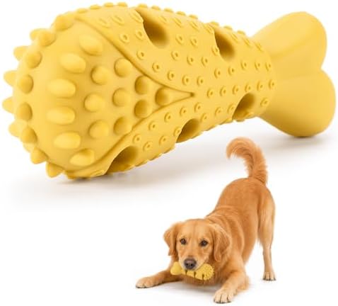 Chicken Leg Dog Chew Toy for Aggressive Chewers, Tough Dog Toys, for Large
