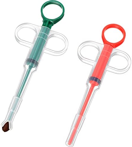 2 Pcs Pet Pill Plunger Popper for Small Cats Dogs