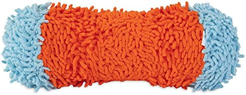 Chuckit! Indoor Fetch Tumble Bumper Dog Toy (8.5 Inch), Orange and Blue