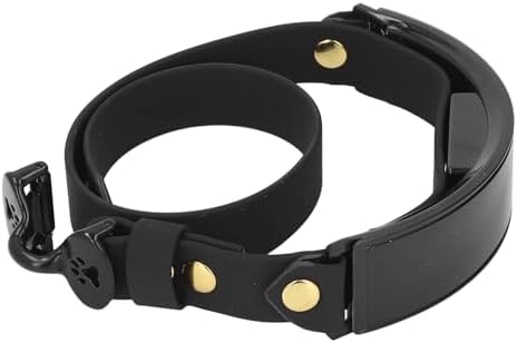 Rechargeable LED Collar Glow in the Dark Smart Pet Collar for Night Walking Safety Fashion Luminous 65cm (Red Light)