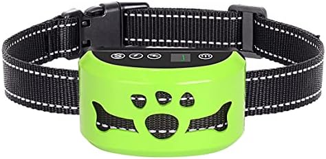 Dog No Bark Collar with Smart Detection Vibration and Harmless Shock- Rechargeable Anti Barking Device for Small Medium and Large Dog