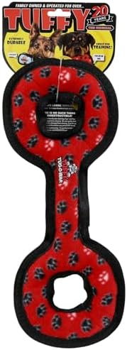 TUFFY® : TugOWar Dog Toy: Ultra Durable Plush Toy with Multiple Layers & Reinforced Seams, Washable and Floats, Original Construction